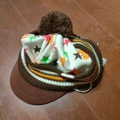 ミキハウス 冬用 帽子