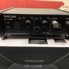TASCAM US-1x2HR オーディオインターフェース