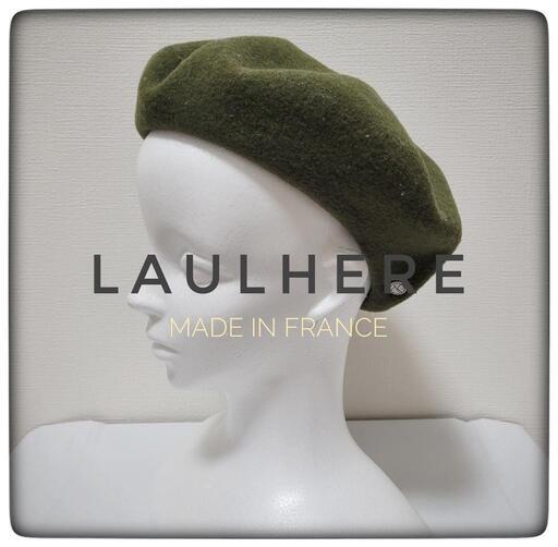 【美品】「Laulhère Heritage 高品質フランス製ベレー帽」