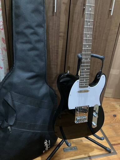 Fender フェンダー スクワイヤー Squier エレキ ギター ソフトケース 使用頻度少 目立つ傷無し 良品 状態良 テレキャスター