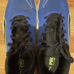 【ネット決済】PUMA 26.5㎝スニーカー青　(お得！100m...