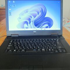 15.6型ノートPC　NEC Versa Pro VX-Kを売ります。