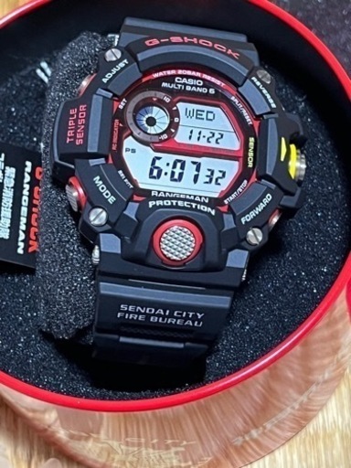 G-SHOCKレンジマン緊急消防援助隊コラボモデル