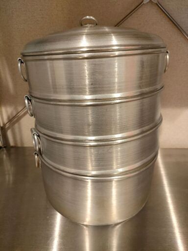 ネパール モモ 蒸し器