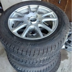 １７５／６５Ｒ１５‼️アルミホイル冬タイヤセット４本‼️すぐ使えます‼️格安販売‼️