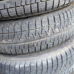 １７５／６５Ｒ１５‼️アルミホイル冬タイヤセット４本‼️すぐ使えます‼️格安販売‼️