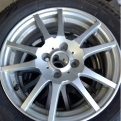 １７５／６５Ｒ１５‼️アルミホイル冬タイヤセット４本‼️すぐ使えます‼️格安販売‼️