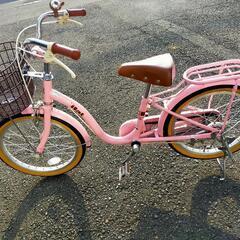 【商談中】18インチ　自転車　女の子　ピンク　可愛い　乗りやすい