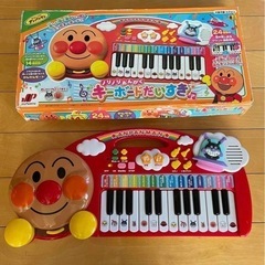 アンパンマン　ピアノ おんがく キーボード 知育玩具