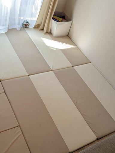 プレイマット 120x160cm Carrebebe 2枚出品 箱、説明書つき (ともや