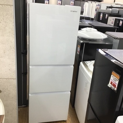 【期間限定お試し価格】 #K-70【ご来店頂ける方限定】Hisenseの3ドア冷凍冷蔵庫です 冷蔵庫