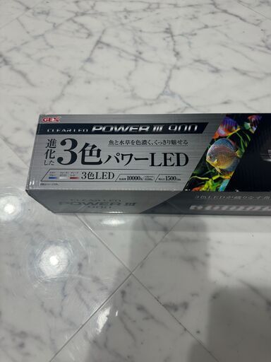 【使用頻度少】ジェックス GEX クリアLED パワー3 900CLEAR LED POWERⅢ 900 90cm水槽用LEDライト