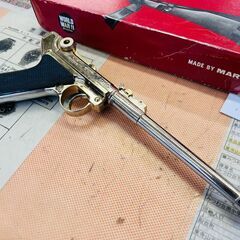 Marushin Luger P-08 8インチ タニオアクション 金属製モデルガン