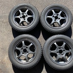 スタッドレスセット　155/65R14 ブリヂストン　溝有