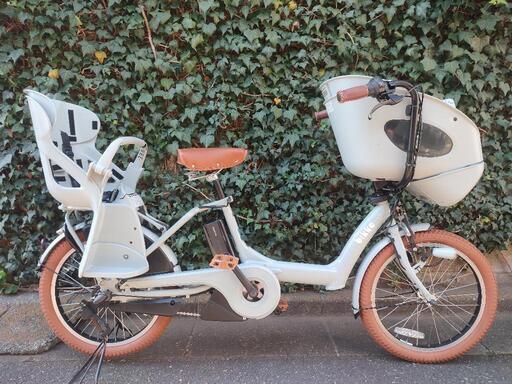 大容量バッテリー カラーコーデ ビッケ ポーラー e  ブルーグレー 子供乗せ