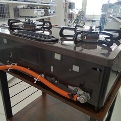 ★ジモティ割あり★ Palama ガステーブル　LPガス用  21年製 動作確認／クリーニング済み HJ1366 56cm 水無し片面焼グリル コンパクトガステーブル IC-S39DX-R paroma