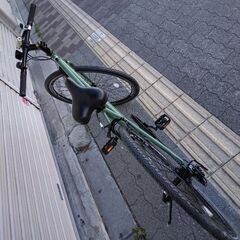 [SAKAMOTO]OUTER LIMITS(アウターリミッツ)700cクロスバイク 6speed/マットカーキ