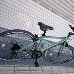 [SAKAMOTO]OUTER LIMITS(アウターリミッツ)700cクロスバイク 6speed/マットカーキ