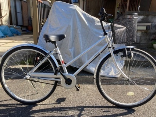 【26インチ自転車】美品❗️内装3段変速付　前後タイヤ、チューブ新品❗️スペアキーあり　若林自転車　膳所店　SALE中❗️