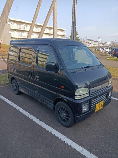 エブリ４WDターボ（平成15年）車中泊仕様 エンスタ付