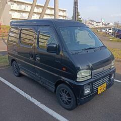 エブリ４WDターボ（平成15年）車中泊仕様 エンスタ付