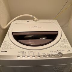 【受け渡し者確定】洗濯機　TOSHIBA　7kg