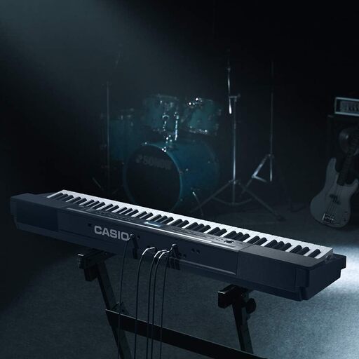 CASIO PX-350MBK カシオ電子ピアノ ペダル・キーボード スタンド付き