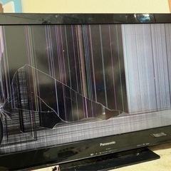 壊れたテレビ