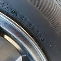 スズキ　ハスラー　アルミホイール付スタッドレスタイヤ