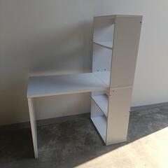 IKEA/デスクテーブル/棚付き/【寸法】(約)棚 横57cm×...