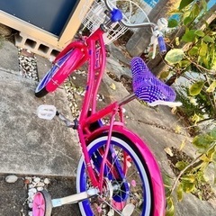 15インチ女の子使う自転車！美品