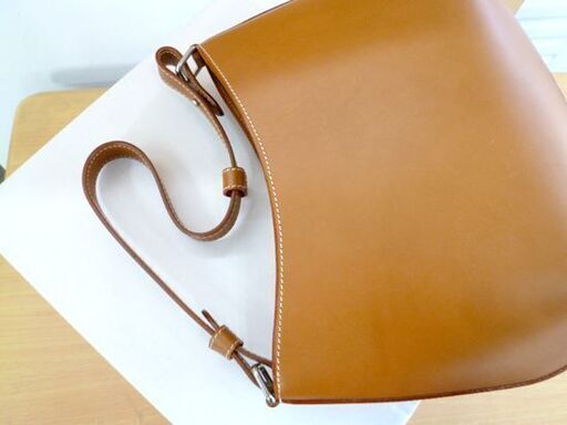 ソメスサドル 本革レザー ワンショルダー ハンドバッグ ショルダーバッグ ブラウン SOMES SADDLE 札幌 北20条店 ソメスサドル 本革レザー ワンショルダー ハンドバッグ ショルダー