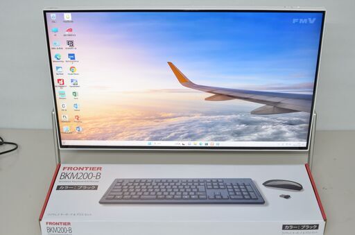 中古一体型パソコン Windows11+office 富士通 FH70/D3 高性能i7-8565U/爆速SSD512GB+HDD1TB/メモリ8GB/23.8インチ/DVDマルチ/webカメラ内蔵