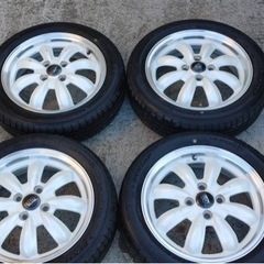 【最終値下げ】165/55R15 ★新品同様タイヤ★ホイールセット