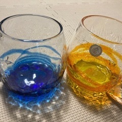 琉球ガラス　グラス2点セット