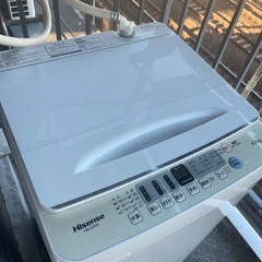 11/25引取り限定 洗濯機 2021年製 Hisense