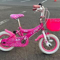 AVIGO YOU&ME 12インチ 女の子用 自転車 中古 ピ...