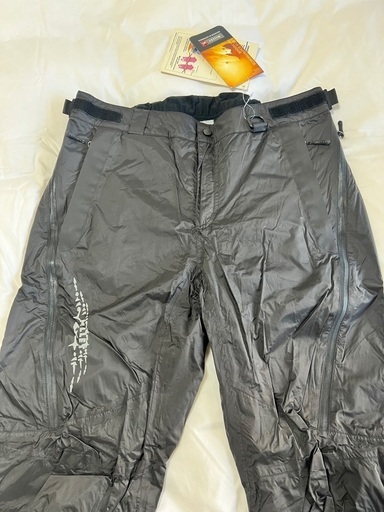 Millet logo pants men 防水透湿パンツ スキーパンツ 未使用品