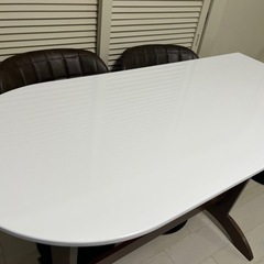 【最終値下げ】カウンターテーブルとカウンターチェア