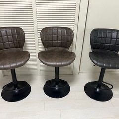 【最終値下げ】カウンターテーブルとカウンターチェア