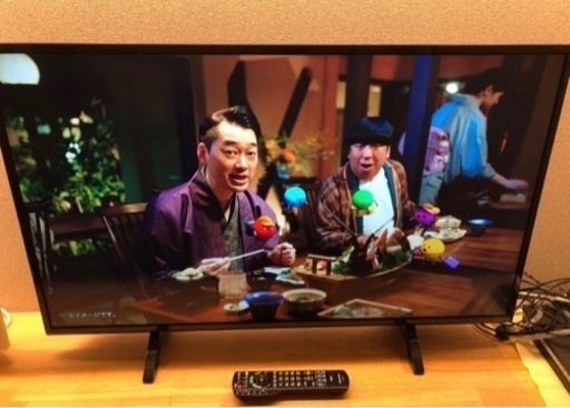 日本製　2018年製　パナソニック　43型液晶テレビ