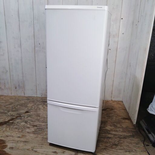 2023年製 Panasonic ノンフロン冷凍冷蔵庫 NR-B17HW-W 168L 2ドア 一人暮らし 動作確認済み 菊