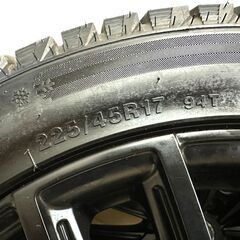 JY 美品 KELLENERS Sport ホイール/スタッドレス バリ溝4本セット 225/45R17