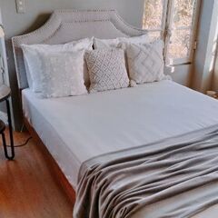 IKEA☆美中古☆ベッドセット???ダブルとシングルです♪1セットの価格に 