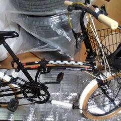 ドッペルギャンガーM6　かご付き折りたたみ自転車