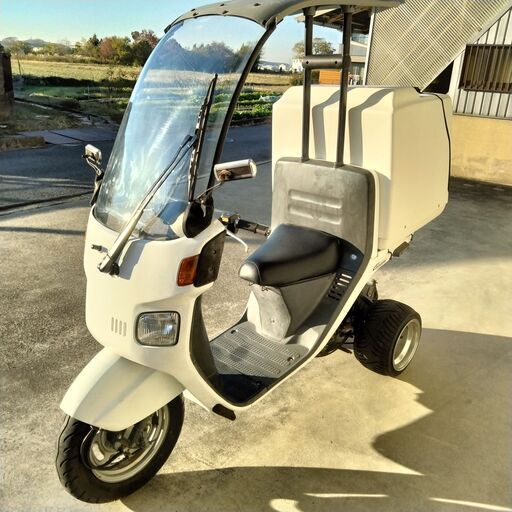 ホンダのジャイロキャノピー　大きなBOX付　ミニカー登録。配達に便利。