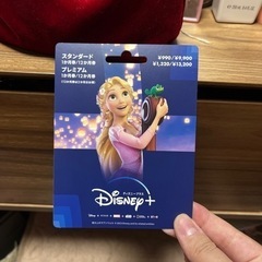 【ネット決済・配送可】Disney+プリペイドカード12ヶ月分