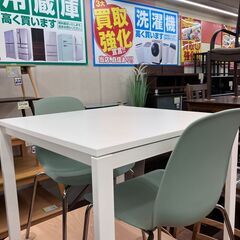 1/5 値下げ🥇IKEA🥇ダイニング3点セット🥇シンプル🥇ホワイ...