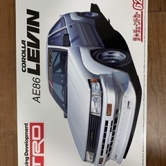 【値下げ】TRD  AE86  レビン  プラモデル