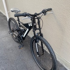 ハマーのマウンテンバイク 中古自転車ですが、あちこち新品に交換しまくってます！